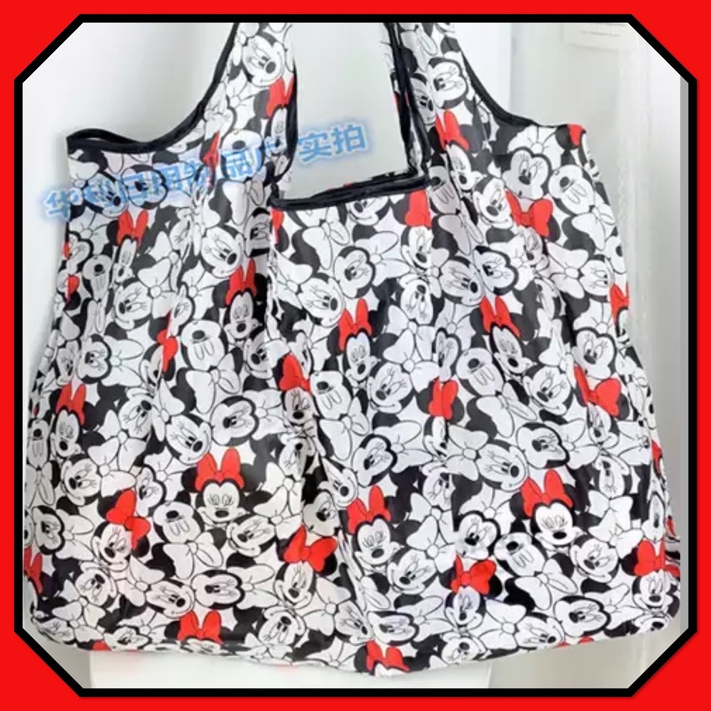 ❣️New❣️Minnie Mouse Eco Friendly Large Polyester Handle Shopping Bag❣️